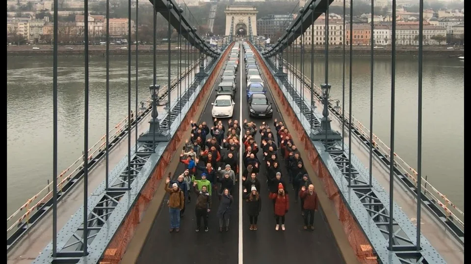 Így készültünk a Lánchíd útpályájának megnyitására (werkfilm)
